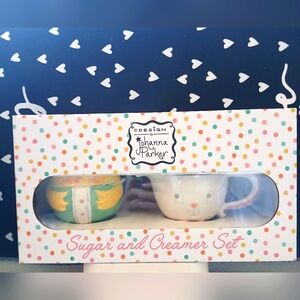 Johanna Parker spring sugar and creamer set
